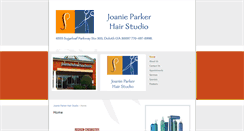 Desktop Screenshot of joanieparkerhairstudio.com